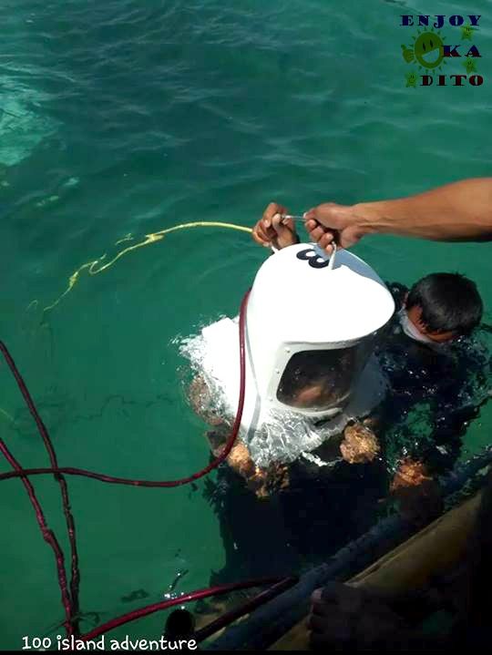 Helmet Diving